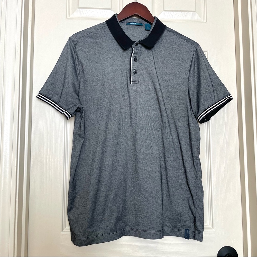 Perry Ellis Gray Polo Shirt